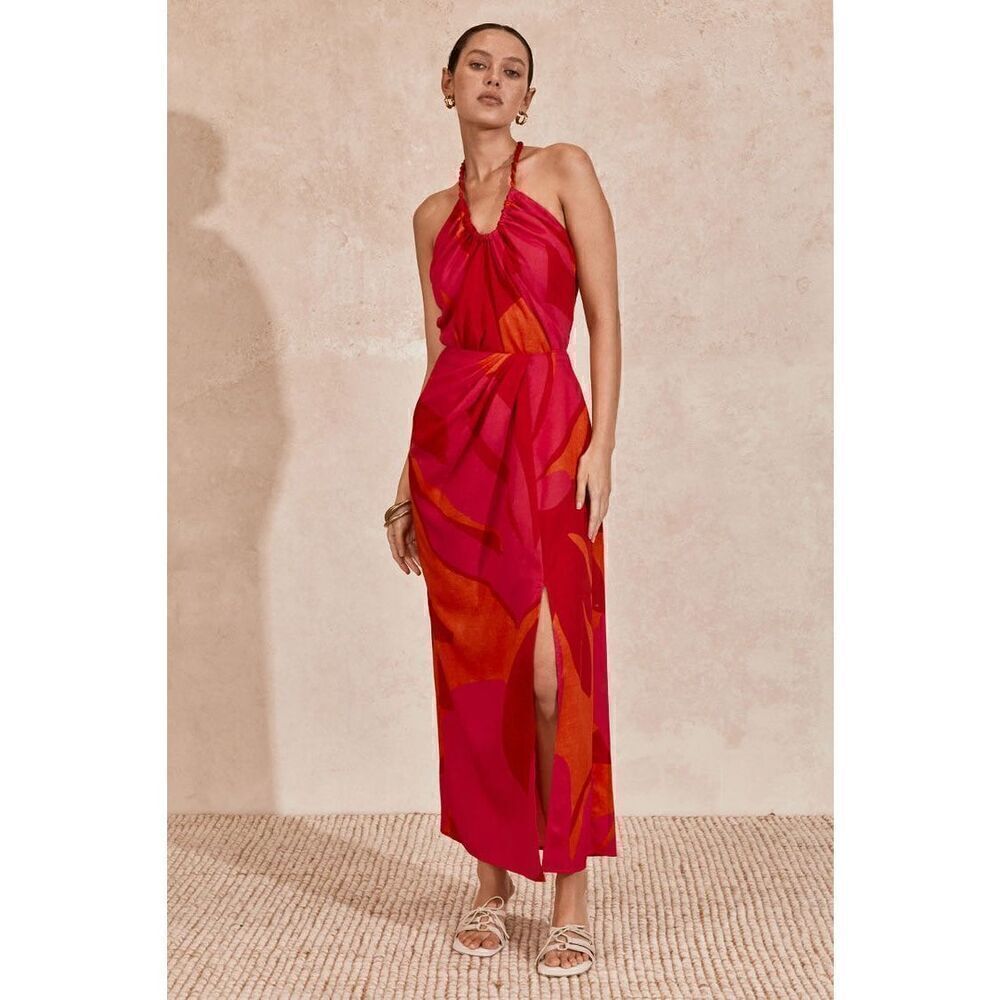 MON RENN CABO SKIRT & CABO HALTER TOP - CABO TROPICAL Top & Skirt Set NWOT$338